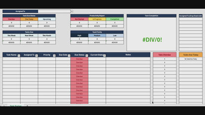 Task Tracker Template